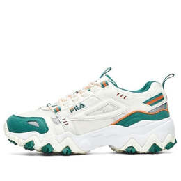 Кроссовки oakmont low-to running shoes white/green Fila, белый f12w011115fpt | white/green