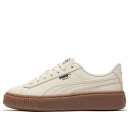 Кроссовки basket platform canvas 'beige' Puma, бежевый 399251-02 | beige