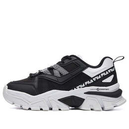 Кроссовки buffer low-running shoes black/white Fila, черный f12w114119fbk | black/white
