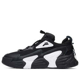 Кроссовки swarm low swirl sneakers 'black and white' Fila, черный f12w034124fbw | black and white