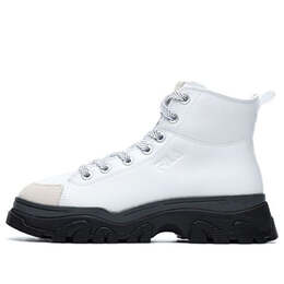 Кроссовки casual high top outdoor white black Fila, белый f12w144403fwt | white/black