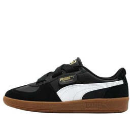 Кроссовки palermo wide lace sd 'black white gold' Puma, черный 402109-02 | black/white/team gold
