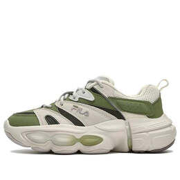 Кроссовки disruptor low sneakers 'white green' Fila, белый f12w342109fjl | white/green