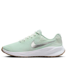 Кроссовки revolution 7 'barely green metallic silver' Nike, зеленый fb2208-303 | barely green/white/platinum tint/metallic silver