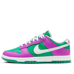 Кроссовки dunk low 'stadium green fuchsia' Nike, мультиколор fd9924-311 | grn/white-white-fchs drm