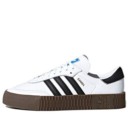 Кроссовки sambarose 'cloud white' Adidas, белый aq1134 | cloud white/core black/gum