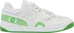Кроссовки Gucci Wmns Basket White Green, белый 700290 2shg0 9089 | white green