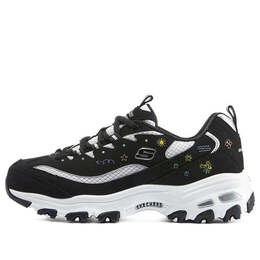Кроссовки d'lites 1.0 'black white' Skechers, черный 896155-bkw | black/white