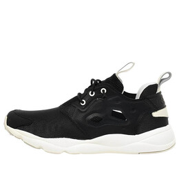 Кроссовки furylite clean 'black white' Reebok, черный ar0597 | black/white