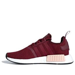 Кроссовки nmd_r1 'collegiate burgundy' Adidas, мультиколор b37646 | cburgu/cleora