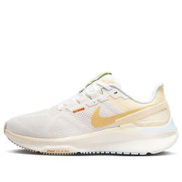 Кроссовки air zoom structure 25 'sail buff gold' Nike, мультиколор fv3635-171 | sail/buff gold-sail-ccnt milk