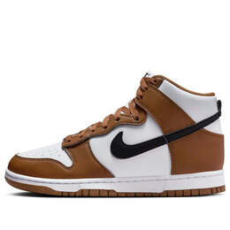 Кроссовки dunk high next nature 'light british tan' Nike, бежевый fv5960-200 | light british tan/white/black