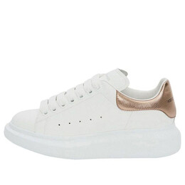 Кроссовки oversized sneaker 'white rose gold' Alexander McQueen, белый 553770whfbu9053 | white/rose gold