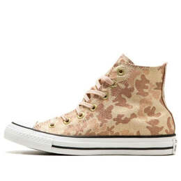 Кроссовки chuck taylor all star high 'lurex camo' Converse, коричневый 559837f | brown