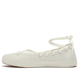 Кроссовки chuck taylor all star lacing Converse, белый 563505c | white