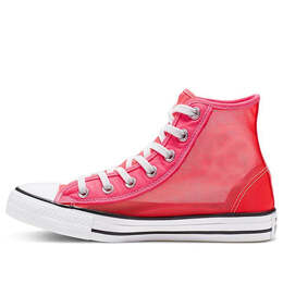 Кроссовки chuck taylor all star high 'see thru - racer pink' Converse, красный 564624c | red