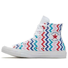 Кроссовки chuck taylor all star high 'zigzag' Converse, белый 567046c | white