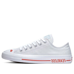 Кроссовки love fearlessly chuck taylor all star 'grey' Converse, серый 567157c | grey