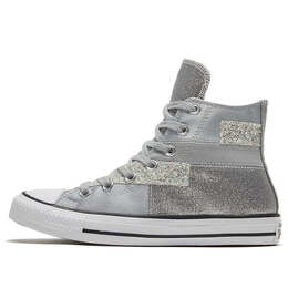 Кроссовки chuck taylor all star high 'ash stone glitter' Converse, серый 569426c | grey