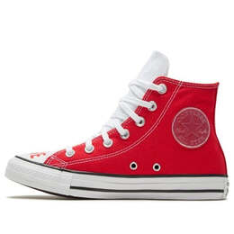 Кроссовки love fearlessly chuck taylor all star 'red white' Converse, красный 567310c | red/white