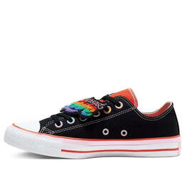 Кроссовки millie bobby brown x chuck taylor all star ox 'multi' Converse, черный 567300c | black