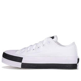 Кроссовки chuck taylor all star black white sneakers Converse, белый 568656c | white