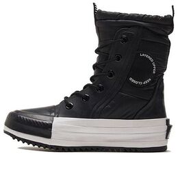 Кроссовки chuck taylor all star mc boot high 'water repellent - black white' Converse, черный 569380c | black