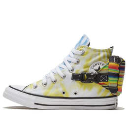 Кроссовки chuck taylor all star high 'buckle up - rainbow tie-dye' Converse, мультиколор 568264c | multi-color