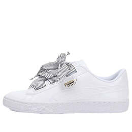 Кроссовки basket heart ' white' Puma, черный 365198-03 | black/white