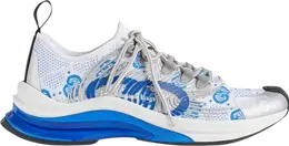 Кроссовки Gucci Wmns Run Sneaker White Blue, белый 680903 usn10 8485 | white blue