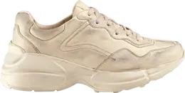 Кроссовки Gucci Wmns Rhyton Distressed Ivory, кремовый 550046 a9l00 9522 | distressed ivory