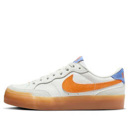 Кроссовки sb zoom pogo plus premium shoes 'white light silver polar' Nike, белый fb2812-100 | summit white/light silver/polar/bright mandarin