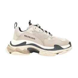Кроссовки Balenciaga Wmns Triple S Trainer Beige Black, кремовый 524039 w09o6 9787