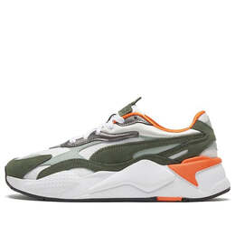 Кроссовки rs-x3 mixed metallicwn's 'white green orange' Puma, белый 374668-01 | white/green/orange
