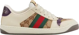 Кроссовки Gucci Wmns Screener GG Canvas - Beige, бежевый 677423 hvki0 9765 | gg canvas - beige