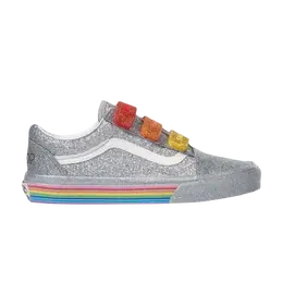 Кроссовки Flour Shop x Old Skool V Vans, серебро vn0a3d292to | silver rainbow