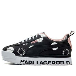 Кроссовки roma amor polkadot kl 'black white' Puma, черный 371226-01 | black/white