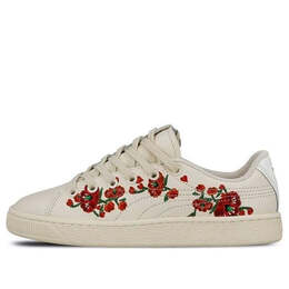 Кроссовки sue tsai x basket 'cherry bombs - powder puff' Puma, белый 369387-01 | creamwhite/red