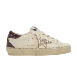 Кроссовки Golden Goose Wmns Hi Star White Cinder Cabernet, белый gwf00119 f006203 11934