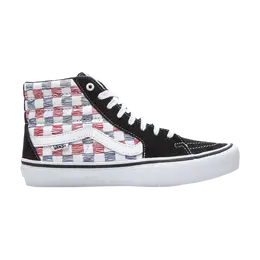 Кроссовки Sk8-Hi Pro Vans, черный vn0a45jd2mb | black/white