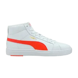Кроссовки Serve Pro Lite Mid Puma, белый 382095 02 | white/high risk red/team gold