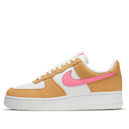 Кроссовки air force 1 '07 'twine electric orange' Nike, белый dc1156-700 | yellowpinkwhite