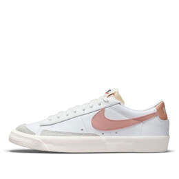 Кроссовки blazer low '77 'white rose whisper' Nike, белый dc4769-109 | white/gray/pink