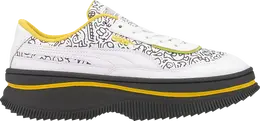 Кроссовки Puma Mr. Doodle x Wmns Deva Wavy Doodles, белый 374221 01 | white