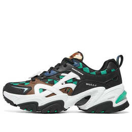 Кроссовки stamina v2 'black green' Skechers, черный 896125-bkmt | black/green