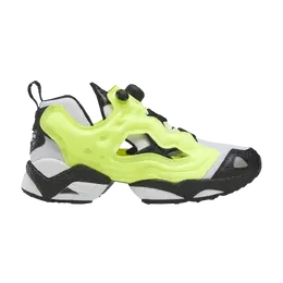 Кроссовки InstaPump Fury 95 Reebok, желтый gz9431 | cloud white/solar yellow/core black