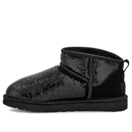 Кроссовки classic ultra mini mirror ball 'black' Ugg, черный 1151616-blk | black