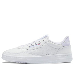 Кроссовки court peak 'white lucid lilac' Reebok, белый gw7562 | cloud white/lucid lilac