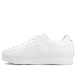 Кроссовки one star platform low 'vintage white' Converse, белый 562605c | white
