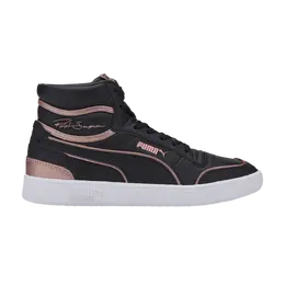 Кроссовки Wmns Ralph Sampson Mid Metal Puma, черный 374662 02 | black/rose gold